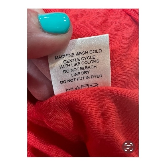 NEW Krisa X Revolve Tube Strapless Draped Mini Dress Size XS in Cherry Red - Picture 10 of 15